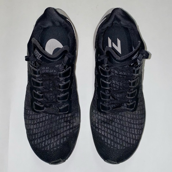 Nike Air Zoom Pegasus 37 TB Black White Running Shoes 8 CJ0677-001 - Picture 3 of 9